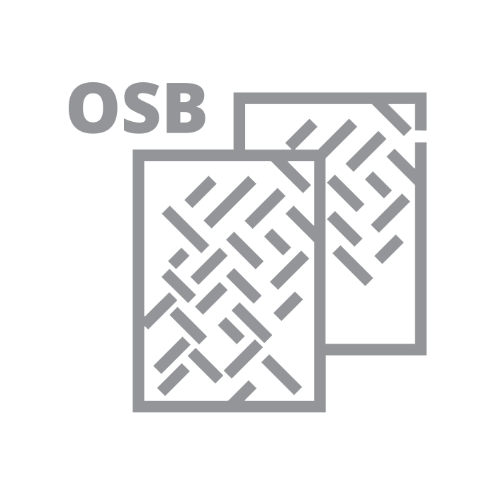 OSB (Oriented Strand Board)