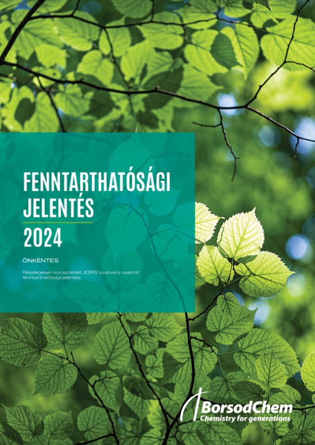 BorsodChem Zrt. Fenntarthatósági Jelentés 2024